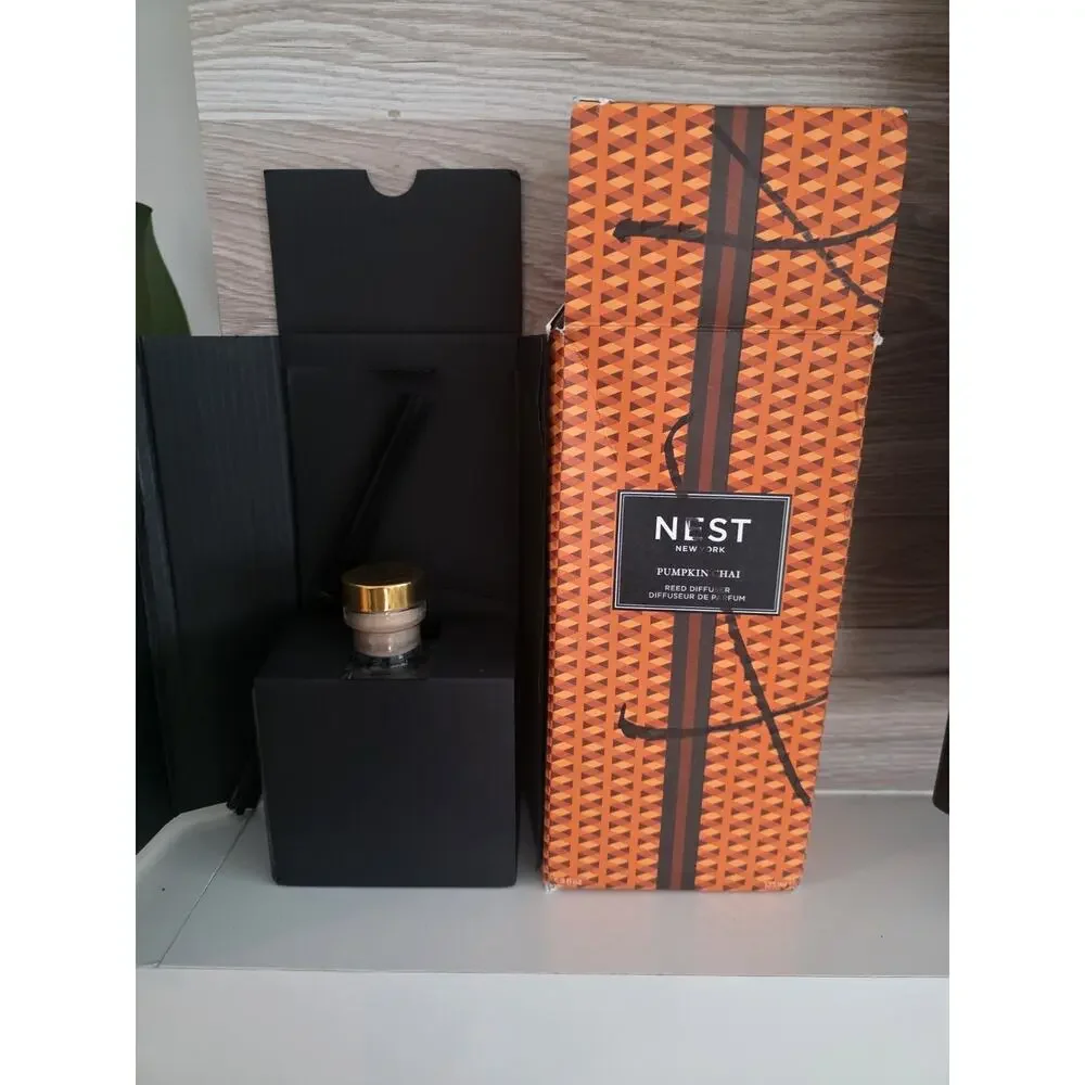 NEST New York Reed Diffuser Pumpkin Chai - The Fall Collection - 5.9 fl oz - USA